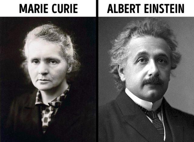 Marie Curie – Albert Einstein