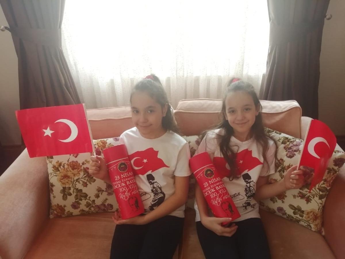 GKV&rsquo;li &ouml;ğrenciler 23 Nisan coşkusuna hazır