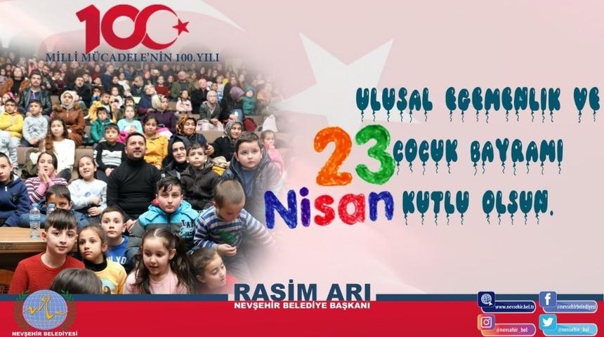 Başkan Arı&rsquo;nın 23 Nisan Ulusal Egemenlik ve &Ccedil;ocuk Bayramı mesajı