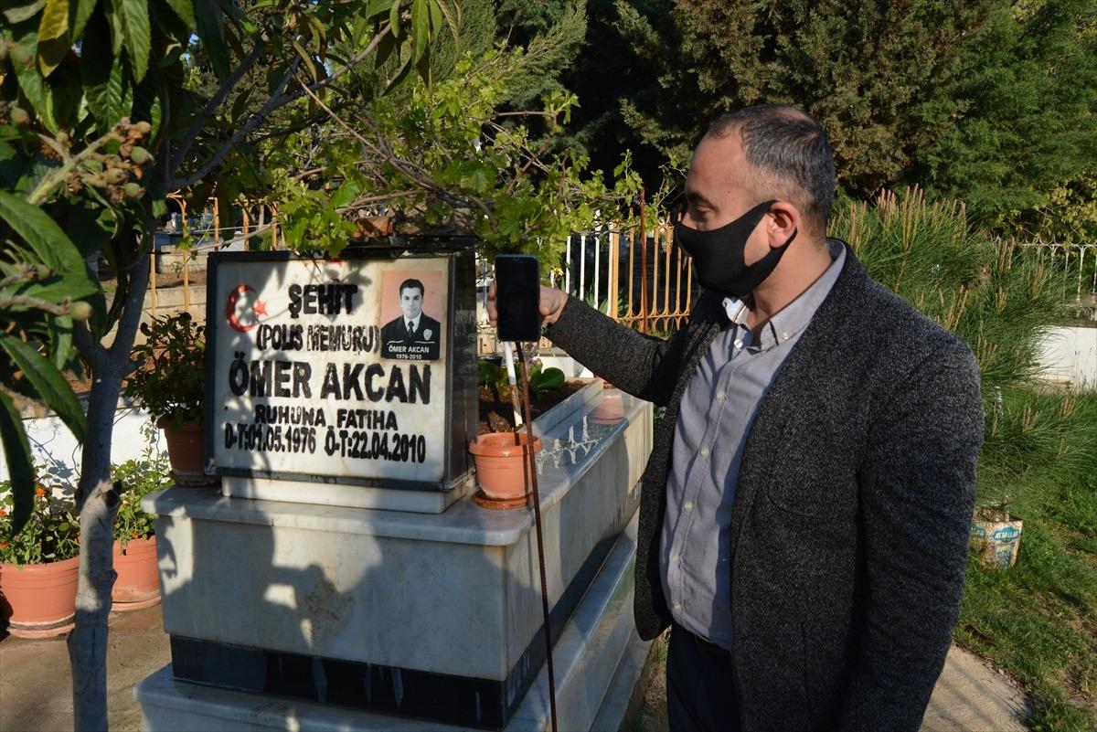 Evden &ccedil;ıkamayınca şehit oğlunun mezarına gidemeyen anneye s&uuml;rpriz