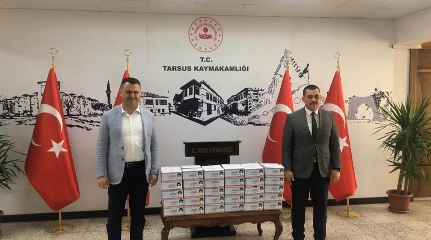 Tarsus &Uuml;lk&uuml; Ocağı&rsquo;ndan Kaymakamlığa 10 bin adet maske