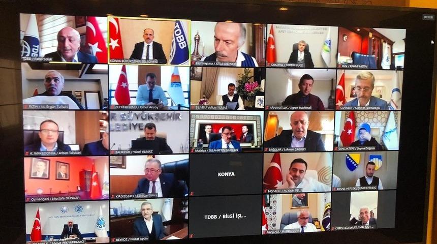 TDBB Y&ouml;netim Kurulu Toplantısı video konferans ile yapıldı