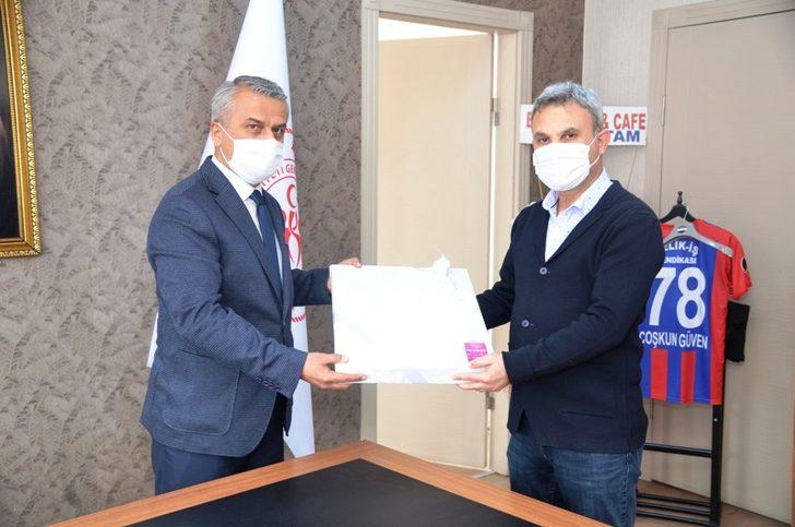 Validen kamu görevlilerine tatlı ve mektuplu teşekkür G3