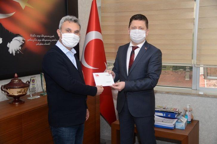 Validen kamu görevlilerine tatlı ve mektuplu teşekkür G4