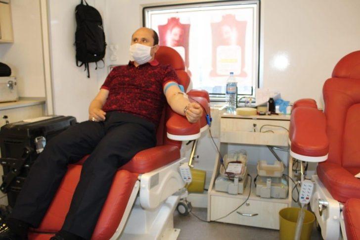 Sincanlı şoför esnafından kan bağışı G2