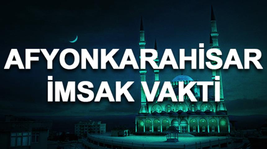 Afyon imsakiyesi 2020: Afyon sahur saati ve imsak vakti ka&ccedil;ta? 