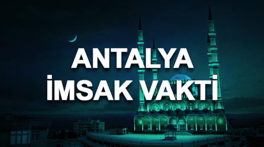 Antalya imsakiyesi 2020: Antalya sahur saati ve imsak vakti kaçta? 