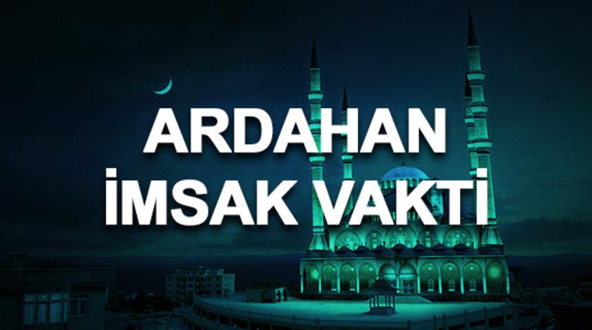 Ardahan imsakiyesi 2020: Ardahan sahur saati ve imsak vakti ka&ccedil;ta? 