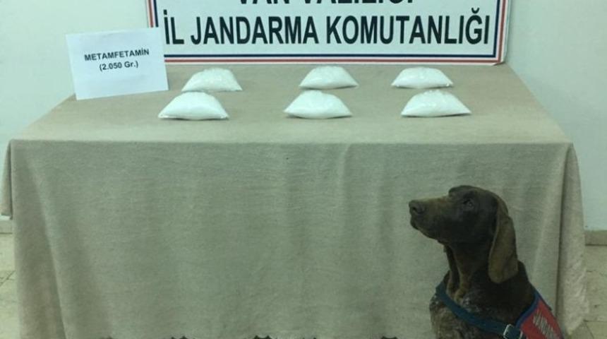 Erciş’te 2 kilo metamfetamin ele geçirildi