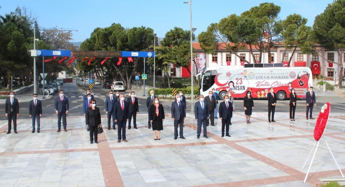 Muğla&rsquo;da 23 Nisan kutlama programı başladı