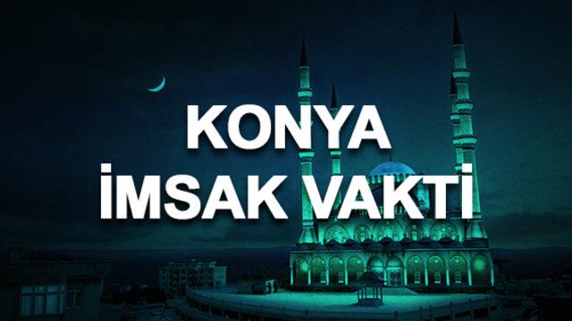 Konya imsakiyesi 2020: Konya sahur saati ve imsak vakti kaçta? 
