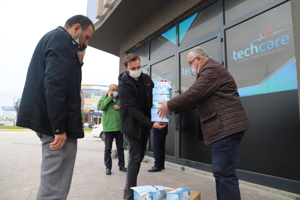 D&uuml;zce TSO&rsquo;dan &uuml;yelerine 80 bin maske