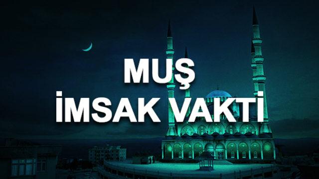 Muş imsakiyesi 2020: Muş sahur saati ve imsak vakti kaçta? 