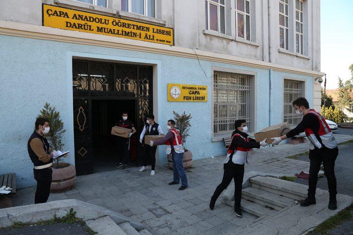 İstanbul'da kolonya ve maske dağıtımı tamamlandı  G1