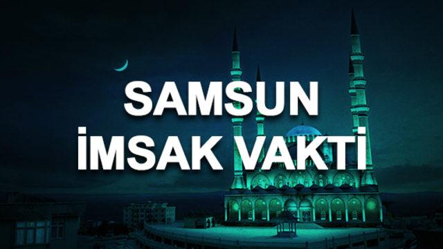 Samsun imsakiyesi 2020: Samsun sahur saati ve imsak vakti kaçta? 