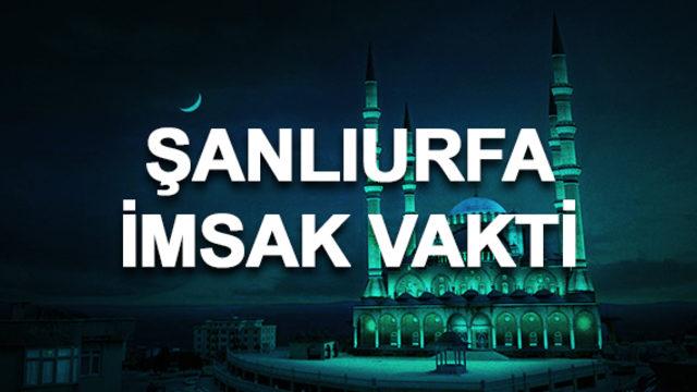 Şanlıurfa imsakiyesi 2020: Şanlıurfa sahur saati ve imsak vakti kaçta? 
