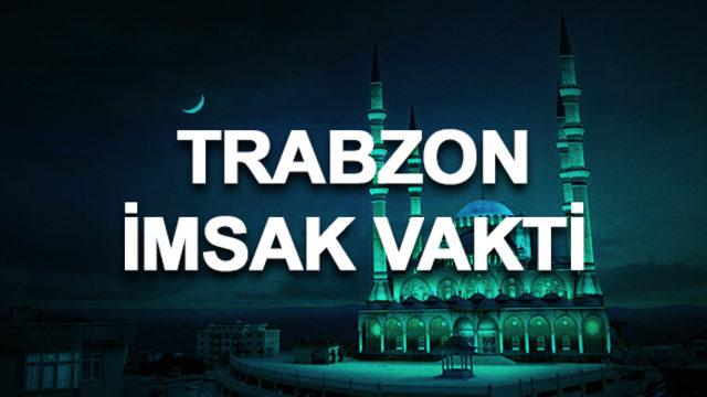 Trabzon imsakiyesi 2020: Trabzon sahur saati ve imsak vakti kaçta? 