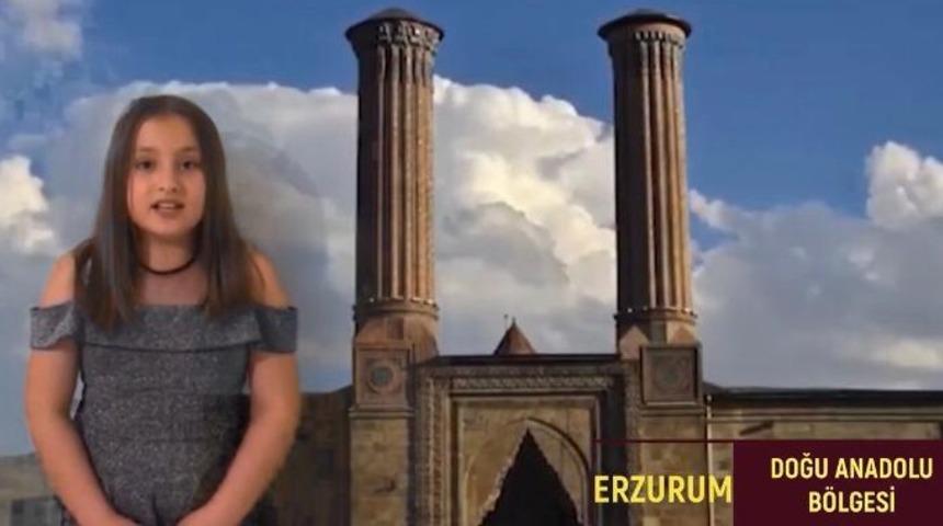 7 b&ouml;lge 7 şehir 7 &ouml;ğrenciden 23 Nisan kutlaması