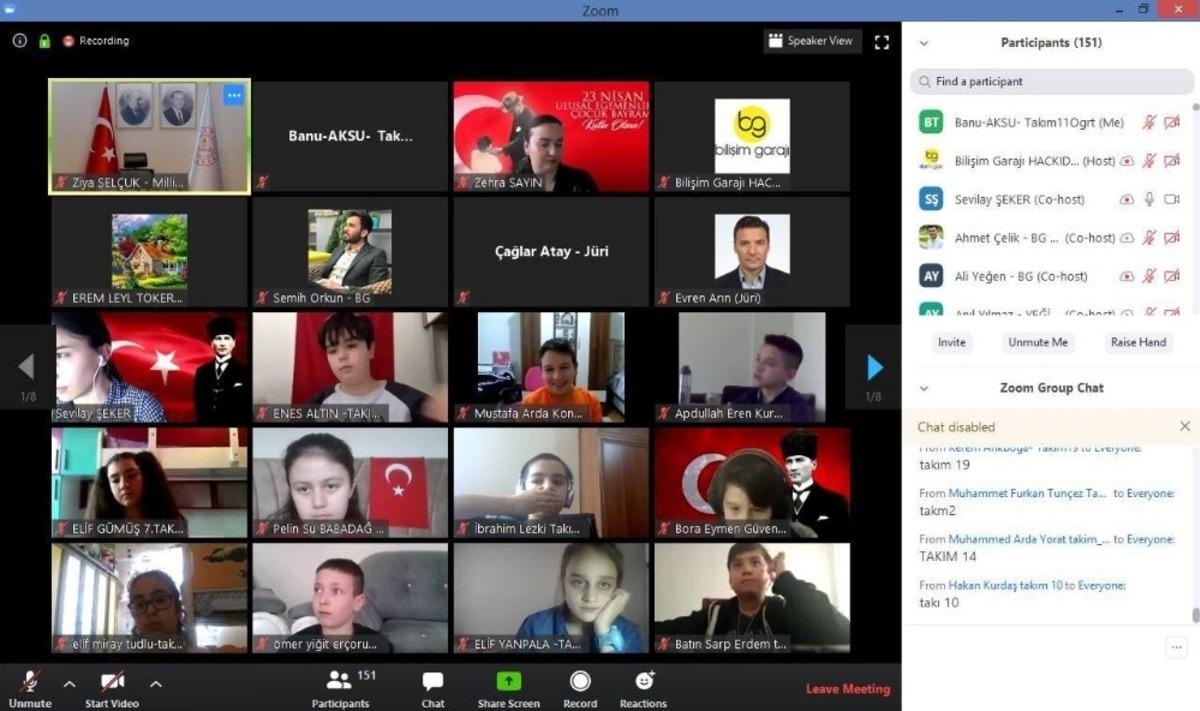 Boz&uuml;y&uuml;k Arif Nihat Asya Ortaokulu tasarım yarışmasında T&uuml;rkiye birincisi oldu