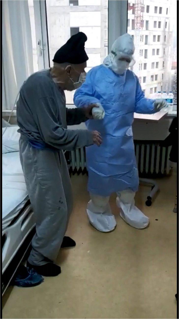 93 yaşında virüsü yendi: Bomba gibiyim! G3