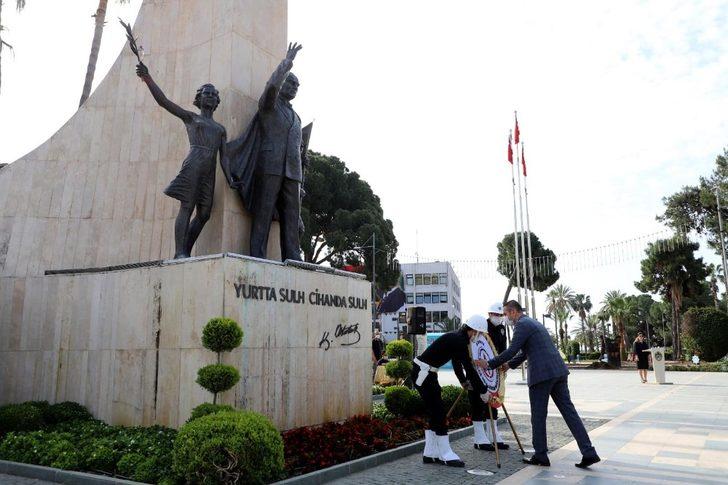 Alanya’da 23 Nisan töreni korona gölgesinde yapıldı G1