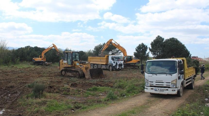 Kocaeli’de yapılacak sahra hastanesi alanı bakanlığa devredildi