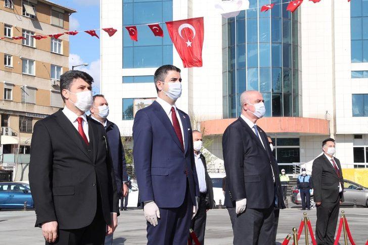 Kartal’da Atatürk Anıtı’na çelenk koyma törenine sınırlı katılım G2