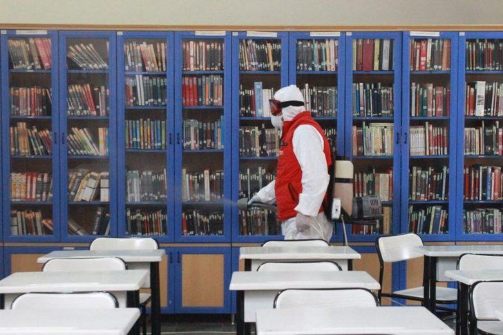 Uşak cezaevinde dezenfekte işlemleri sürüyor G3