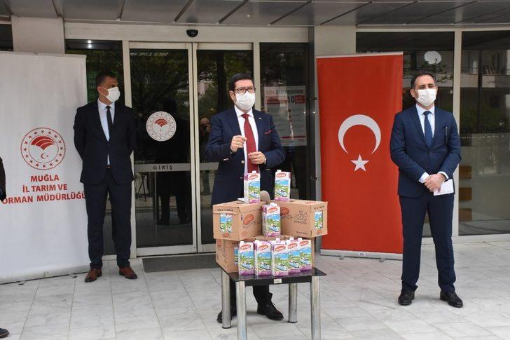 10 ton süt dağıtımı yapıldı G2
