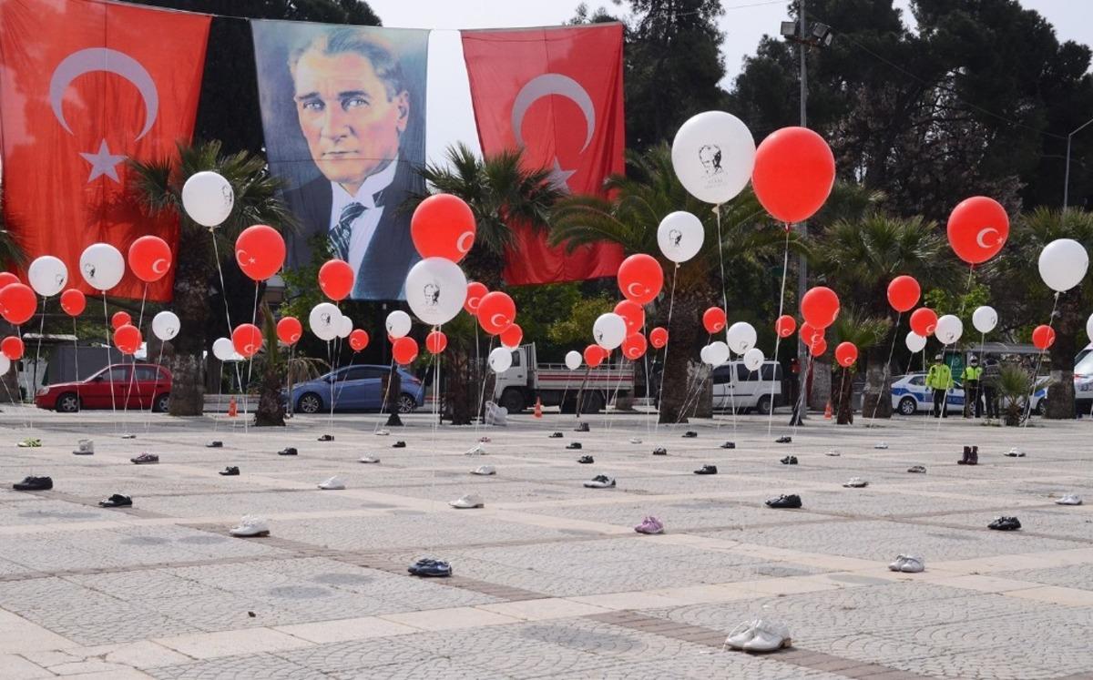 &Ccedil;ocuklar yoktu ama ruhları meydanlardaydı