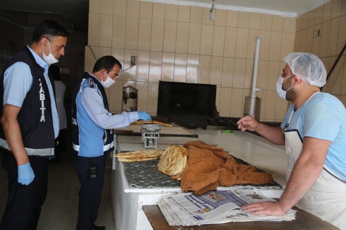 Cizre&rsquo;de zabıta ekipleri Ramazan &ouml;ncesi fırınları denetledi