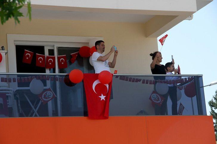 Polis korteji eşliğinde 23 Nisan coşkusu G5