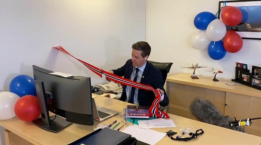 Norveç'te tünel açılışı çevrimiçi törenle gerçekleşti