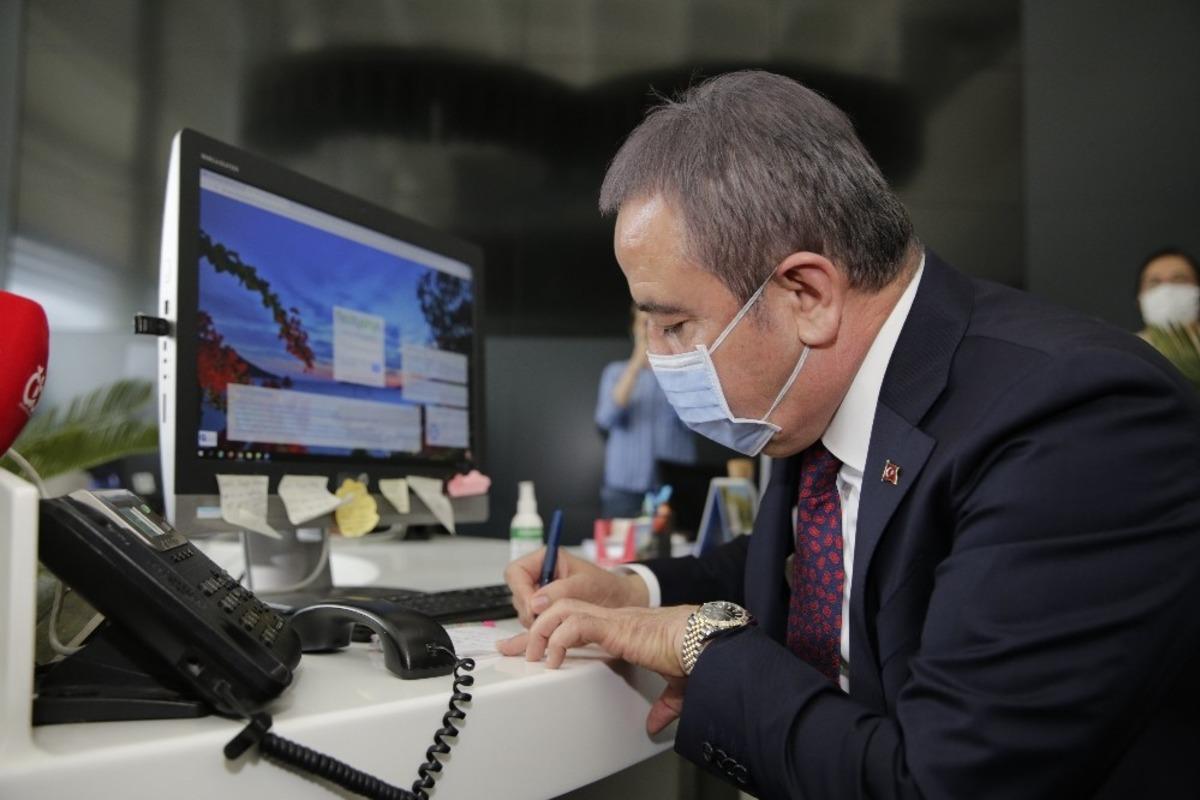 Başkan B&ouml;cek ABİM&rsquo;de vatandaş taleplerini cevapladı