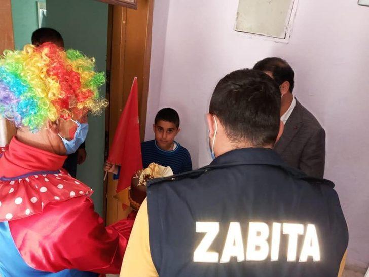 Ergani’de çocuklara sürpriz doğum günü kutlaması G3