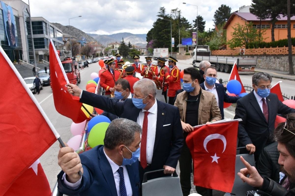 Amasya&rsquo;da 23 Nisan coşkusu