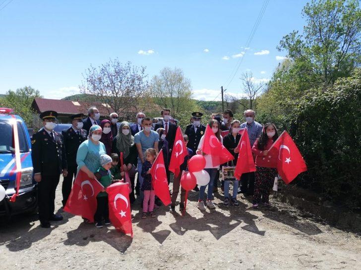 Erfelek protokolü Nisanur’un doğum gününü kutladı G3