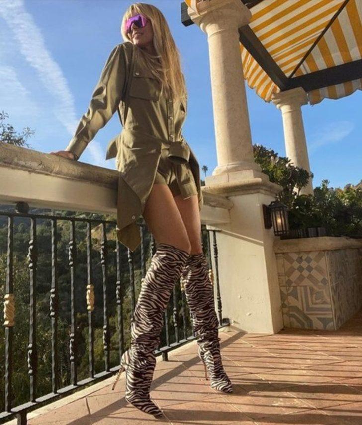 Heidi Klum'un 'Aşk' çerçevesi  G4