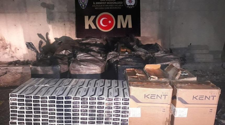 Van&rsquo;da 17 bin 500 paket ka&ccedil;ak sigara ele ge&ccedil;irildi