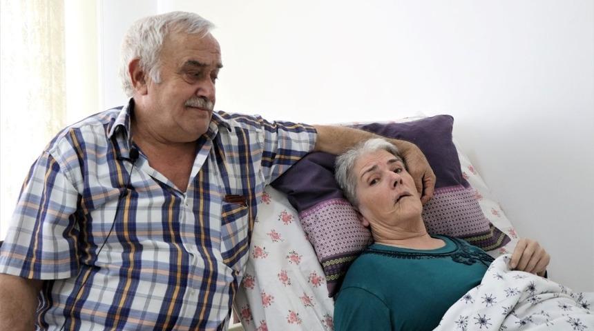 Büyükşehir’den yatağa bağımlı hastaya bakım desteği