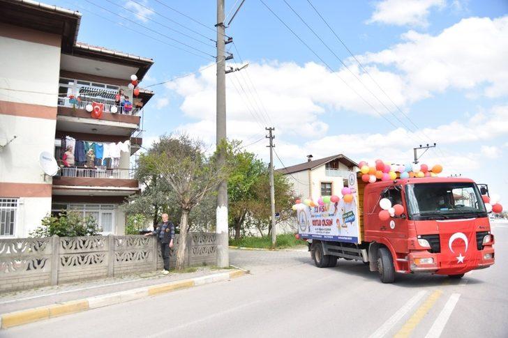 Kartepe’de çocuklar 23 Nisan coşkusunu böyle yaşadı G4