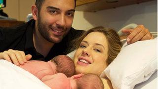 Wilma Elles'in doğum fotoğrafını paylaştı