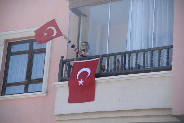 Pursaklar’ın balkonlarında bayram coşkusu G4