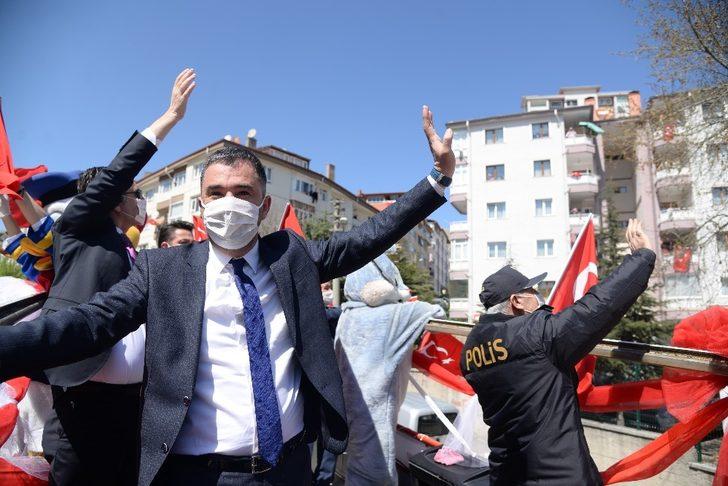 Pursaklar’ın balkonlarında bayram coşkusu G5