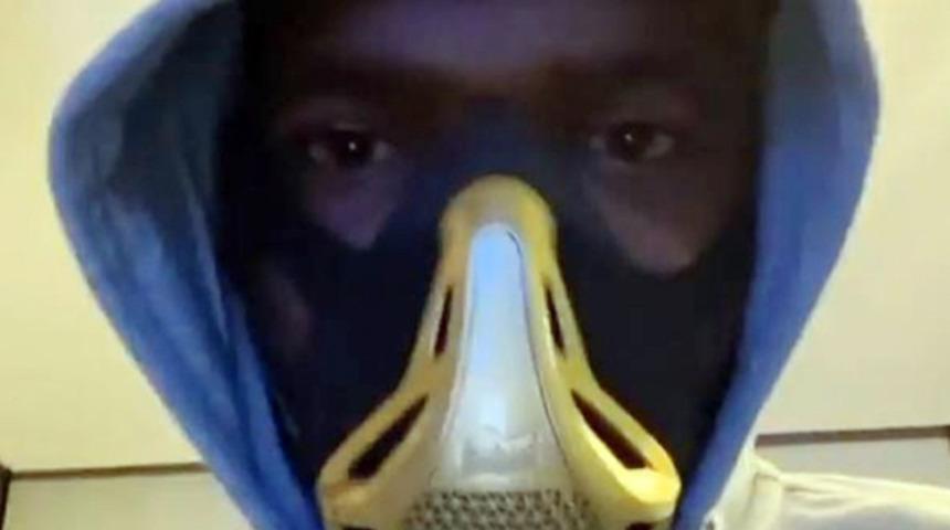 BtcTurk Yeni Malatyasporlu Bifouma'dan ilginç maske