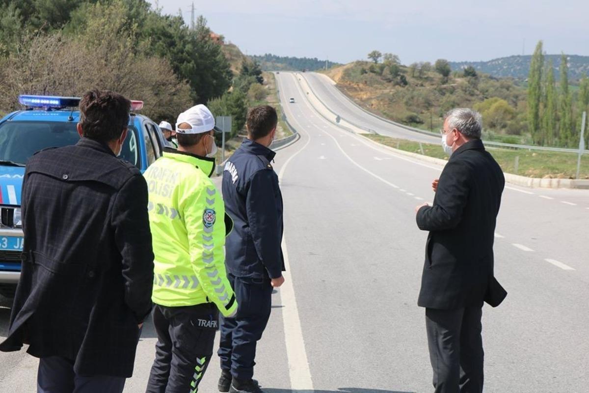 Uşak&rsquo;tan Gediz&rsquo;e giriş &ccedil;ıkışlar kısıtlandı
