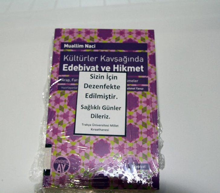 Trakya Üniversitesi Millet Kıraathanesi’nden evlere kitap servisi G2