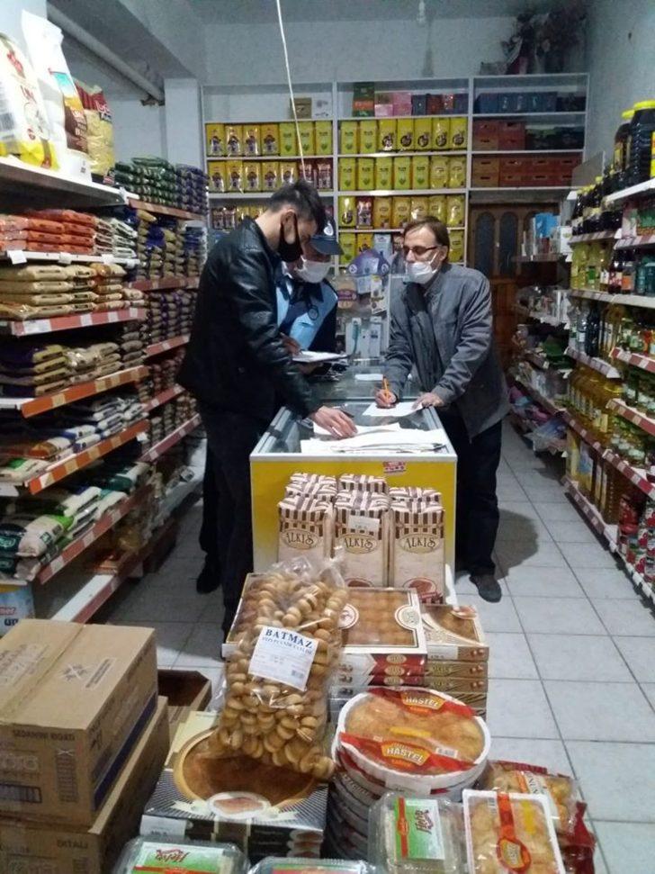 Emet’te gıda satan esnaflara denetim G3