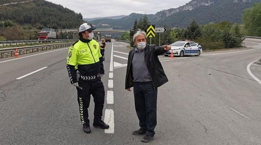 Başkan Şahin&rsquo;den kontrol noktasından polis ve sağlık&ccedil;ılara ziyaret