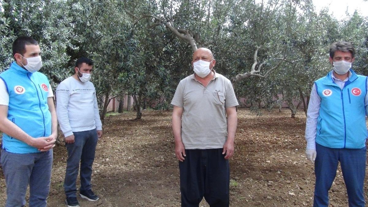 Cami imamının &ccedil;ağrısına din g&ouml;revlileri koştu